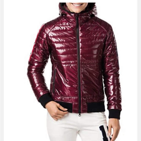 NwoT! Rossignol Cyrus Puffer L burgundy oxblood shiny jacket - Picture 3 of 7